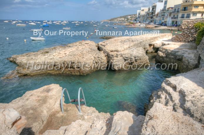 Holiday Let Malta Mellieha Sea Front Apartment tunnara apartment