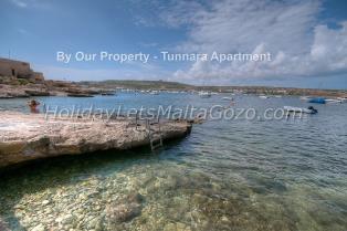 Holiday Let Malta Mellieha Sea Front Apartment tunnara apartment