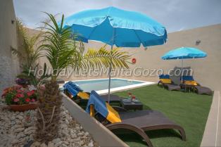 Holiday Let Malta Rabat Villa with Pool villa sunview