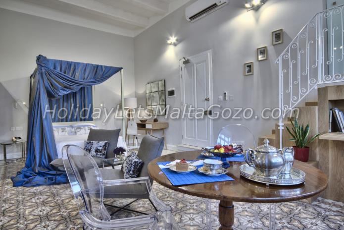 Holiday Let Malta Valletta Studio mint suite no3